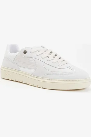 Represent Virtus sneaker van suède met leren details