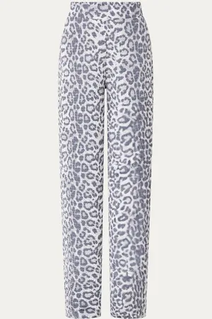 Refined Department Nova straight fit pantalon met structuur