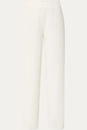 Refined Department Nova straight fit pantalon met structuur