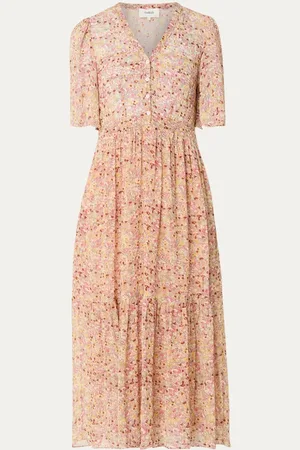 Bash Lariol midi tuniekjurk met bloemenprint