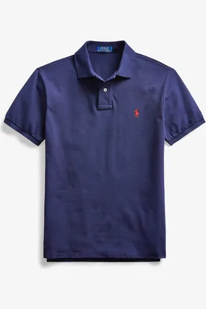 Ralph Lauren Slim fit polo van piqué katoen