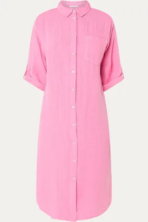 Bellamy Fay midi blousejurk van linnen