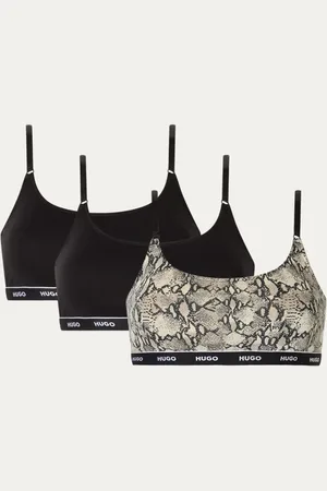 HUGO BOSS Bralette met logoband in 2-pack