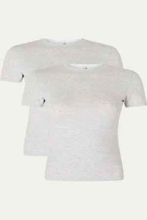 SKIMS Cotton Jersey T-shirt van jersey in 2-pack