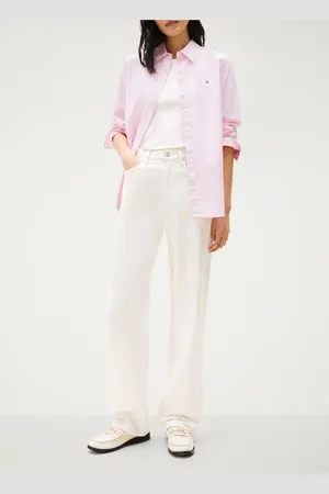 Tommy Hilfiger Oxford blouse met logo