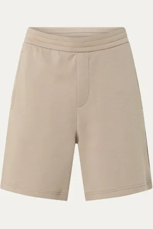 Emporio Armani Straight fit korte joggingbroek met steekzakken