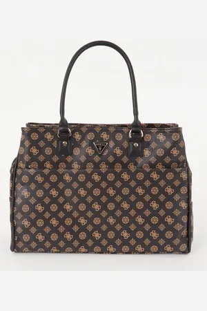 Guess Wilder weekendtas met logoprint
