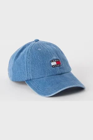 Tommy Hilfiger Pet van denim met logoborduring
