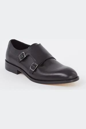HUGO BOSS Limber gespschoen van leer