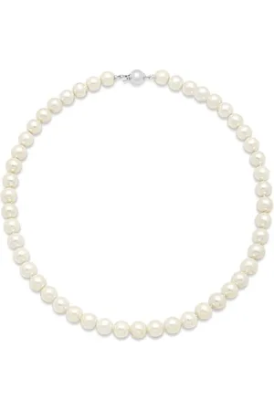 Diamond Point Witgouden collier Rivièra