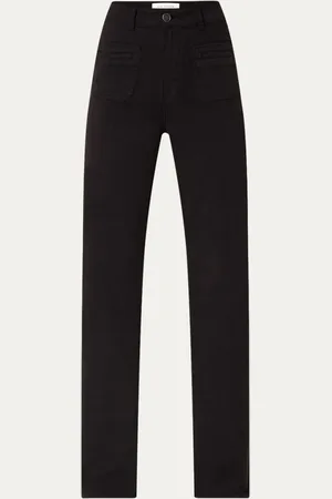 Sofie Schnoor High waist loose fit jeans met opgestikte zakken
