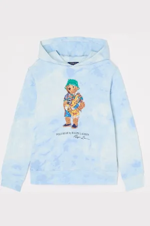 Ralph Lauren Hoodie met tie-dye dessin