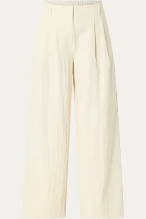 MSCH Blase Edelmira high waist wide fit pantalon met steekzakken