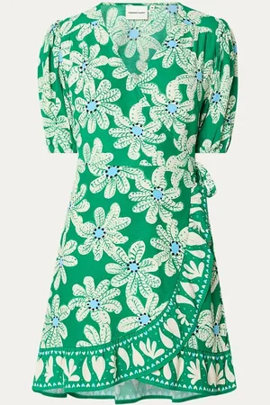 Fabienne Chapot Ariel mini wikkeljurk met bloemenprint
