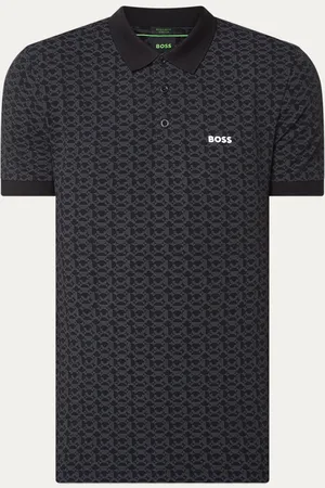 HUGO BOSS Paddy regular fit polo met grafische print