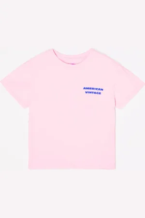 American Vintage Fiz Valley T-shirt met logoprint