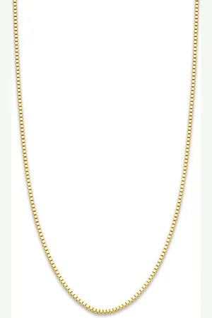 Diamond Point Geelgouden venetiaans collier Timeless Treasures (45cm)