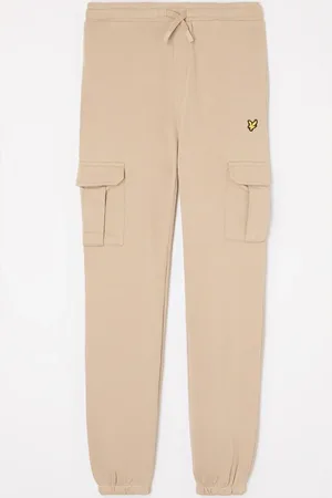 Lyle & Scott Tapered fit joggingbroek met klepzakken