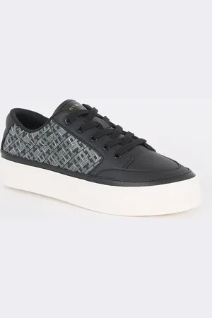 Tommy Hilfiger Vulc sneaker van leer met logoprint