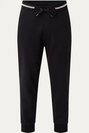 HUGO BOSS Locsin tapered fit joggingbroek met steekzakken