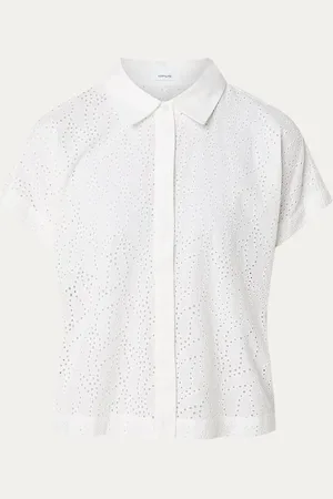 Opus Fessin blouse met broderie