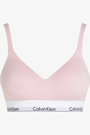 Calvin Klein Modern bralette van biologisch katoen met logoband