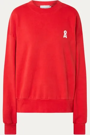 Armedangels Alizaa sweater van biologisch katoen met logoborduring