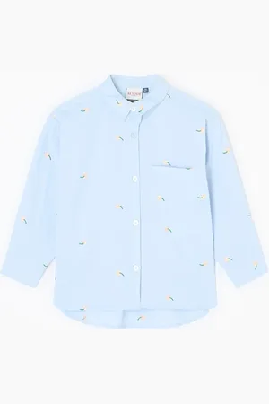 Retour Patty blouse met borduring