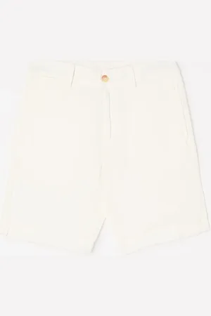 Ralph Lauren Preppy straight fit korte chino in linnenblend