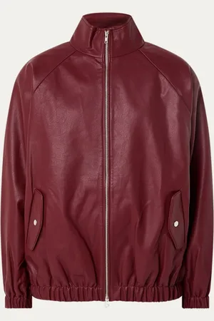 The Frankie Shop Senta bomberjack van imitatieleer