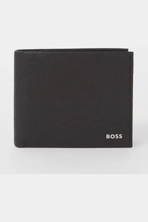HUGO BOSS New Crosstown portemonnee van leer