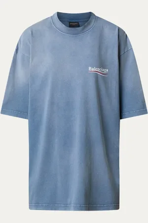 Balenciaga T-shirt met logo- en backprint