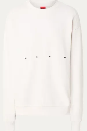 HUGO BOSS Dutap sweater met logo- en backprint