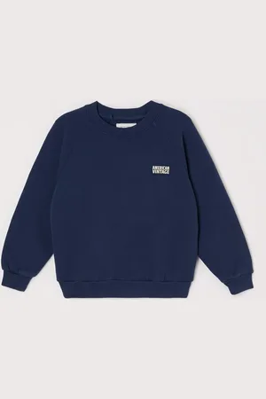 American Vintage Izubird sweater met logo