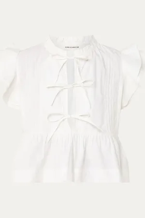 Sofie Schnoor Juliette tuniek met volant en strikdetail