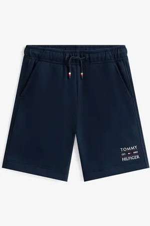 Tommy Hilfiger Straight fit korte joggingbroek met logo en trekkoord