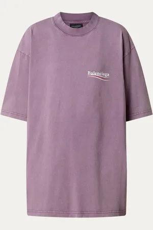 Balenciaga T-shirt met logo- en backprint