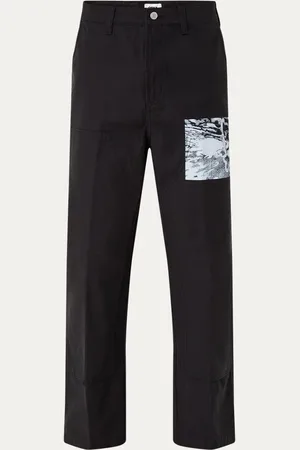 Obey Big Timer loose fit jeans met print