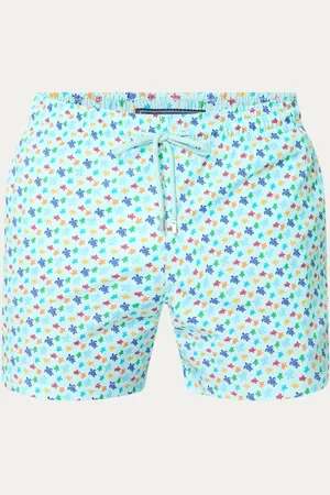 Vilebrequin Moorise zwemshorts met steekzakken en print