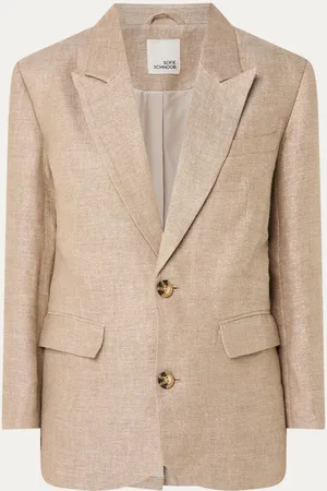 Sofie Schnoor Lovelle blazer met klepzakken en lurex