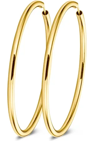 Casa Jewelry Buis XS oorringen verguld