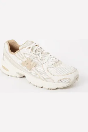 New Balance 740 sneaker van mesh met suède details