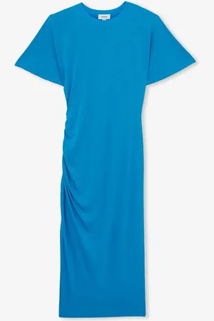 Reiss Tulia midi jurk met ruches