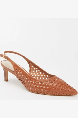 Dune Celinna slingback van leer