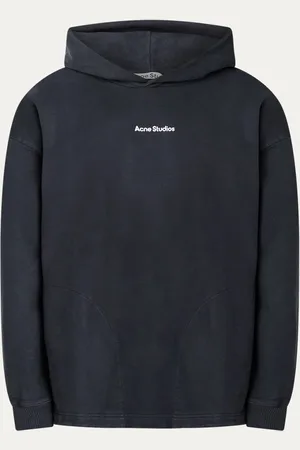 Acne Studios Hoodie met steekzakken en logo