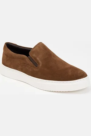 Dune Tillos slip on van suède