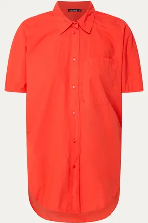 River Woods Oversized blouse met borstzak