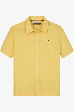 Tommy Hilfiger Oxford regular fit overhemd met logo