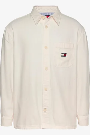 Tommy Hilfiger Regular fit overshirt met borstzak en logo