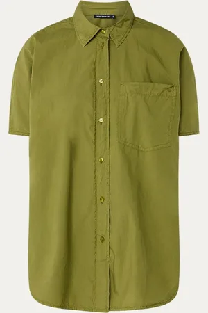 River Woods Oversized blouse met borstzak